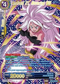 Android 21, Wavering Will (Gold-Stamped) (BT20-046) [Power Absorbed]
