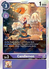 Candlemon (ST14-03 U) [Starter Deck 14: Beelzemon Advanced Deck Set]