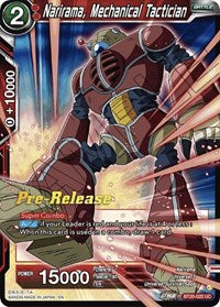 Narirama, Mechanical Tactician (BT20-020) [Power Absorbed Pre-Release Cards]