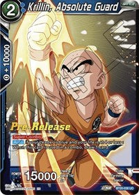Krillin, Absolute Guard (BT20-038) [Power Absorbed Pre-Release Cards]
