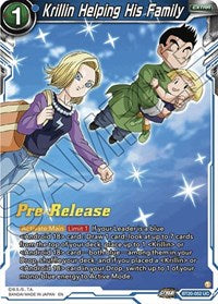 Krillin Helping His Family (BT20-052) [Power Absorbed Pre-Release Cards]