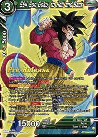 SS4 Son Goku, to Hell and Back (BT20-063) [Power Absorbed Pre-Release Cards]