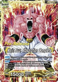Majin Buu // Majin Buu, Absorption Complete (BT20-085) [Power Absorbed Pre-Release Cards]