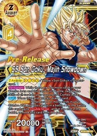 SS Son Goku, Majin Showdown (BT20-086) [Power Absorbed Pre-Release Cards]