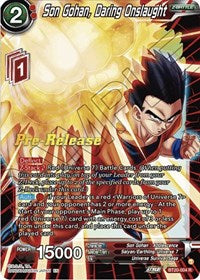 Son Gohan, Daring Onslaught (BT20-004) [Power Absorbed Pre-Release Cards]