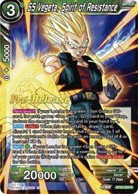 SS Vegeta, Spirit of Resistance (BT20-068) [Power Absorbed Pre-Release Cards]