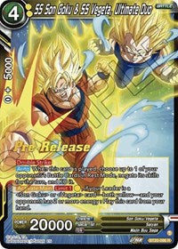 SS Son Goku & SS Vegeta, Ultimate Duo (BT20-096) [Power Absorbed Pre-Release Cards]