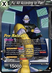 Fu, All According to Plan (BT20-118) [Power Absorbed Pre-Release Cards]