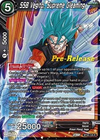 SSB Vegito, Supreme Gleaming (BT20-125) [Power Absorbed Pre-Release Cards]