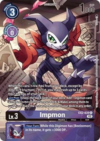 Impmon - EX2-039 (Alternate Art) (EX2-039 R) [Starter Deck 14: Beelzemon Advanced Deck Set]