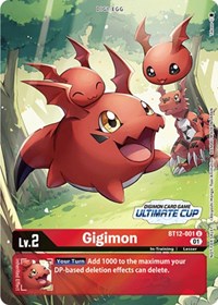 Gigimon (Ultimate Cup) (BT12-001 U) [Across Time]