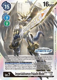 Imperialdramon Paladin Mode (Ultimate Cup 2023) (BT8-112 SEC) [New Awakening]