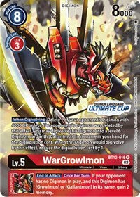 WarGrowlmon (Ultimate Cup) (BT12-016 R) [Across Time]