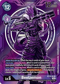Beelzemon - ST14-08 (Alternate Art) (ST14-08 SR) [Starter Deck 14: Beelzemon Advanced Deck Set]