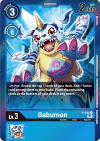 Gabumon (Event Pack 4) (P-042 P) [Digimon Promotion Cards]