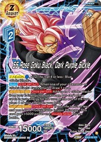 SS Rose Goku Black, Dark Purple Sickle (EX22-02) [Expansion Deck Box Set 22: Ultimate Deck 2023]