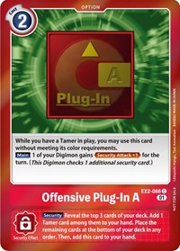 Offensive Plug-In A (Event Pack 4) (EX2-066 C) [Digital Hazard]