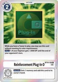 Reinforcement Plug-In 0 (Event Pack 4) (BT10-109 U) [Xros Encounter]