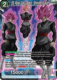 SS Rose Goku Black, Shining Illusion (EX22-07) [Expansion Deck Box Set 22: Ultimate Deck 2023]