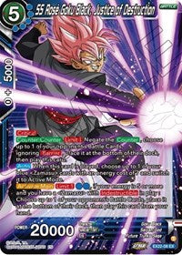 SS Rose Goku Black, Justice of Destruction (EX22-08) [Expansion Deck Box Set 22: Ultimate Deck 2023]