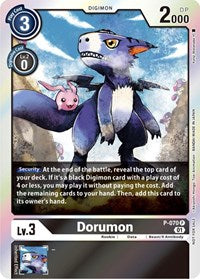 Dorumon - P-070 (Limited Card Pack) (P-070 P) [Digimon Promotion Cards]
