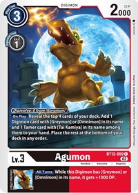 Agumon - BT12-059 (BT12-059 C) [Across Time]