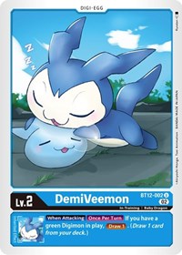 DemiVeemon (BT12-002 U) [Across Time]