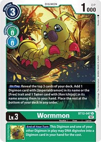 Wormmon (BT12-047 U) [Across Time]
