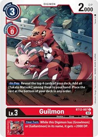 Guilmon (BT12-007 C) [Across Time]