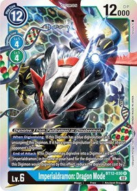 Imperialdramon: Dragon Mode (BT12-030 R) [Across Time]