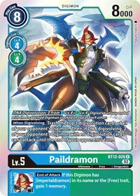 Paildramon (BT12-028 R) [Across Time]