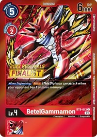 BetelGammamon (2023 Regionals Finalist) (BT8-013 C) [New Awakening]