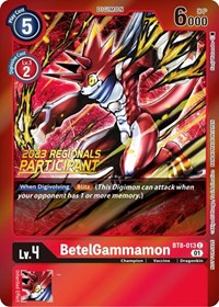 BetelGammamon (2023 Regionals Participant) (BT8-013 C) [New Awakening]