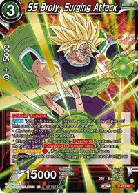 SS Broly, Surging Attack (Championship Selection Pack 2023 Vol.1) (Gold Stamped) (P-453) [Tournament Promotion Cards]