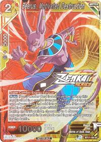 Beerus, Motivated Destruction (Event Pack 11) (BT17-134) [Tournament Promotion Cards]