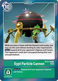 Gypt Particle Cannon (BT12-106 R) [Across Time]