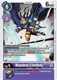 Wizardmon (X Antibody) (BT12-078 C) [Across Time]