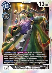 AncientWisemon (BT12-071 R) [Across Time]