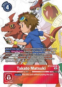 Takato Matsuki (Alternate Art) (BT12-089 R) [Across Time]