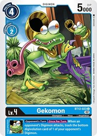 Gekomon (BT12-023 C) [Across Time]