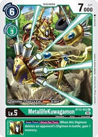 MetallifeKuwagamon (BT12-053 C) [Across Time]