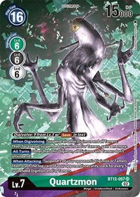 Quartzmon (Alternate Art) (BT12-057 SR) [Across Time]