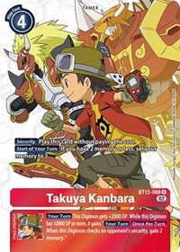 Takuya Kanbara (Alternate Art) (BT12-088 R) [Across Time]