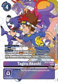 Tagiru Akashi (Alternate Art) (BT12-096 R) [Across Time]