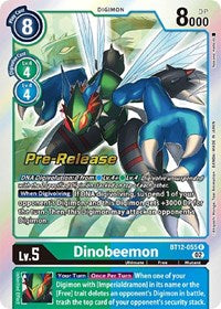 Dinobeemon (BT12-055 R) [Across Time Pre-Release Cards]