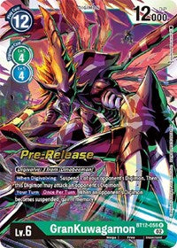 GranKuwagamon (BT12-056 R) [Across Time Pre-Release Cards]
