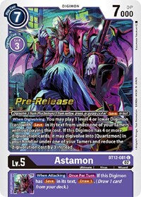 Astamon (BT12-081 U) [Across Time Pre-Release Cards]