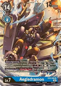 Aegisdramon (EX3-026 SR) [Revision Pack Cards]