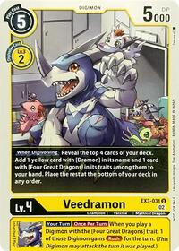 Veedramon (EX3-031 U) [Revision Pack Cards]