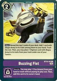 Buzzing Fist (BT10-107 C) [Revision Pack Cards]